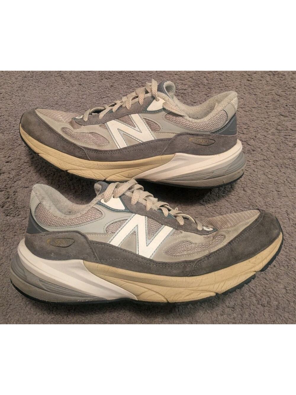New Balance 990v6 MiUSA Teddy Santis Castlerock Moonrock U990GR6 USA Made Mens